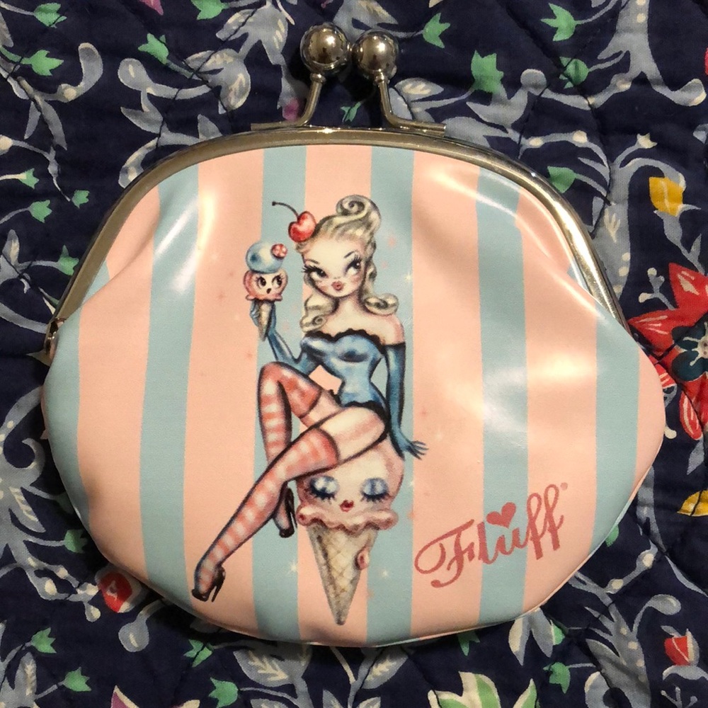 Fluff- Ice Cream Doll Coin Purse